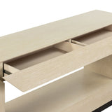 Phoebe Console Table - Drift Oak - Furniturologie