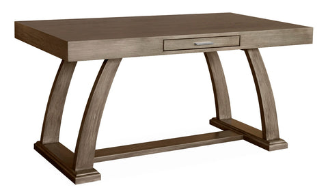 Adobe Desk perfect desk to complete your home office in rich Smoke Finish the desk features 1 drawer