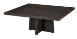 Perry Square Dining Table Mandalay Home Furnishings Inc. 60"x60" Ebony Oak 